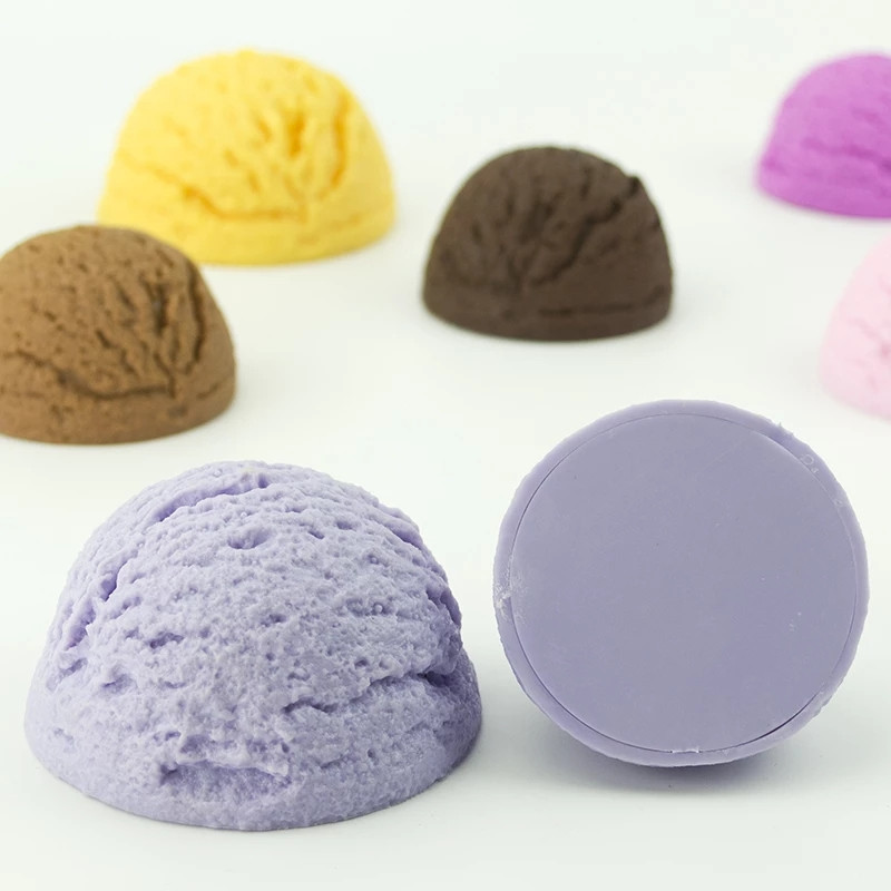 Model de minge de înghețată de simulare Con de dulce fals Magazin de deserturi decor de înghețată realista Recuzită pentru fotografie Ornament de model de mâncare falsă