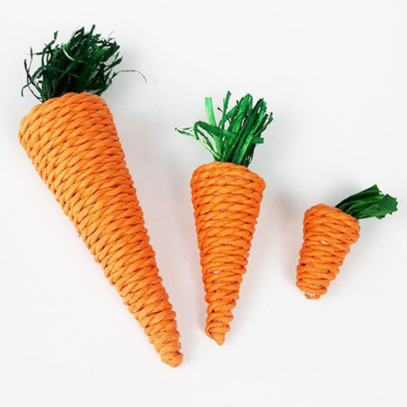 Jauka kāmja trusis košļājamā rotaļlieta, košļājamā rotaļlieta, košļāt zobus, rotaļlietas Kukurūzas burkāni austas bumbiņas zobu tīrīšanai Redīsi molārās rotaļlietas mājdzīvnieku piederumi