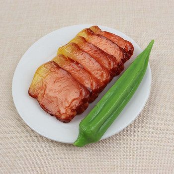 Artificial Foods PVC Simulation Sausage Hotdog Props Food Decorative Toys Food Model