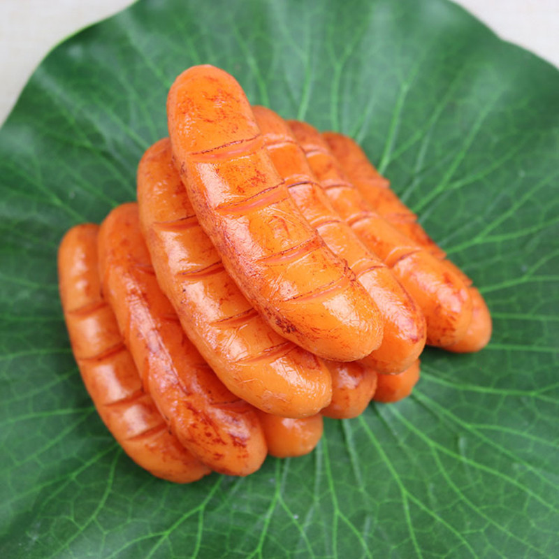 Alimente artificiale PVC Simulare Cârnați Hotdog Recuzită Mâncare Jucării decorative Model alimentar