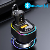 Συσκευή αναπαραγωγής MP3 αυτοκινήτου Bluetooth 5.0 Ασύρματο ακουστικό Handfree Modulator Αναπαραγωγή μουσικής USB 3.1A PD 36W Fast Charger Αξεσουάρ αυτοκινήτου