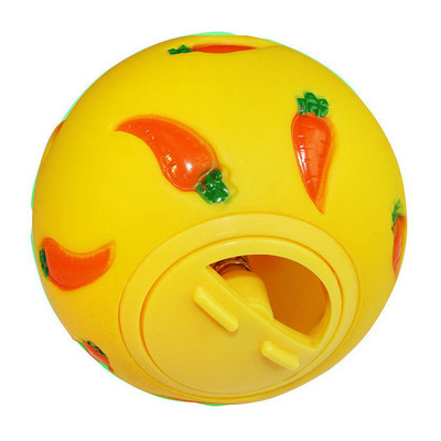 Rabbit Treat Ball Pet Slow Feeder Διαδραστικό παιχνίδι λαγουδάκι Σνακ Παιχνίδι μπάλα Ανθεκτικό στο δάγκωμα Παιχνίδια σίτισης Ferret Kitty Γάτα ινδικό χοιρίδιο
