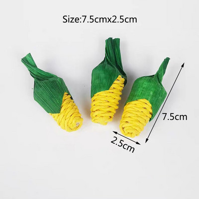 Prirodni slamnati konopac Mrkva Kutnjak hrčka Igračke za žvakanje Mali kućni ljubimci Igračke za hrčke Zalihe za mljevenje proizvoda za zeca Igračke za grickanje