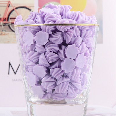 50Pcs Macaron Color Simulation Flat Back Resin Cabochon Statue Stone Διακοσμητικό Decal DIY Wedding Scrapbook Craft Candy Model