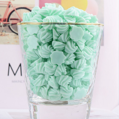 50Pcs Macaron Color Simulation Flat Back Resin Cabochon Statue Stone Διακοσμητικό Decal DIY Wedding Scrapbook Craft Candy Model