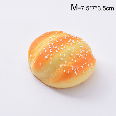 Τεχνητό PU Bread Simulation Model Food Fake Donut Διακόσμηση σπιτιού Φωτογραφίας στηρίγματα Διακοσμητικά Παιδική χειροτεχνία Ζωντανό καλούπι παιχνιδιών