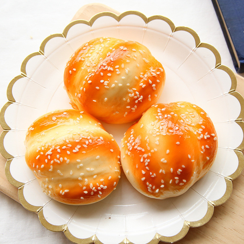 Simulare de pâine artificială din PU Model alimentar gogoașă falsă Decorarea casei Recuzită pentru fotografie Ornamente Artizanat pentru copii Mucegai vii pentru jucării