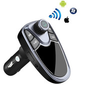 Handfree Πομπός FM Bluetooth 5.0 κιτ αυτοκινήτου Διπλή θύρα φορτιστή αυτοκινήτου USB Θύρα USB MP3 Music Player υποστήριξη Δίσκος TF/U