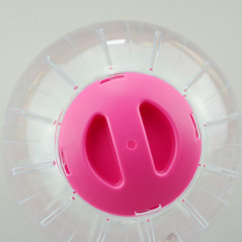 Noua 12 cm Animale Mici Minge de alergare Plastic Grounder Jogging Hamster Pet Jucărie de exercițiu mică