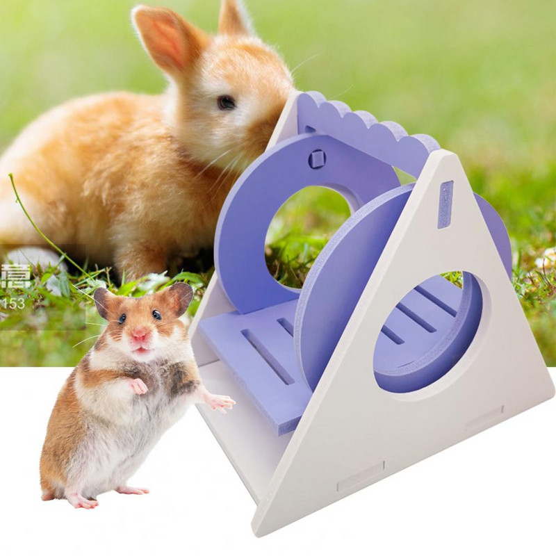 Articole pentru animale de companie de jucărie Leagăn de hamster din PVC DIY Antrenament sportiv Leagăn de hamster multicolor Gerbili Sobolani Chinchilla Articole pentru animale de companie