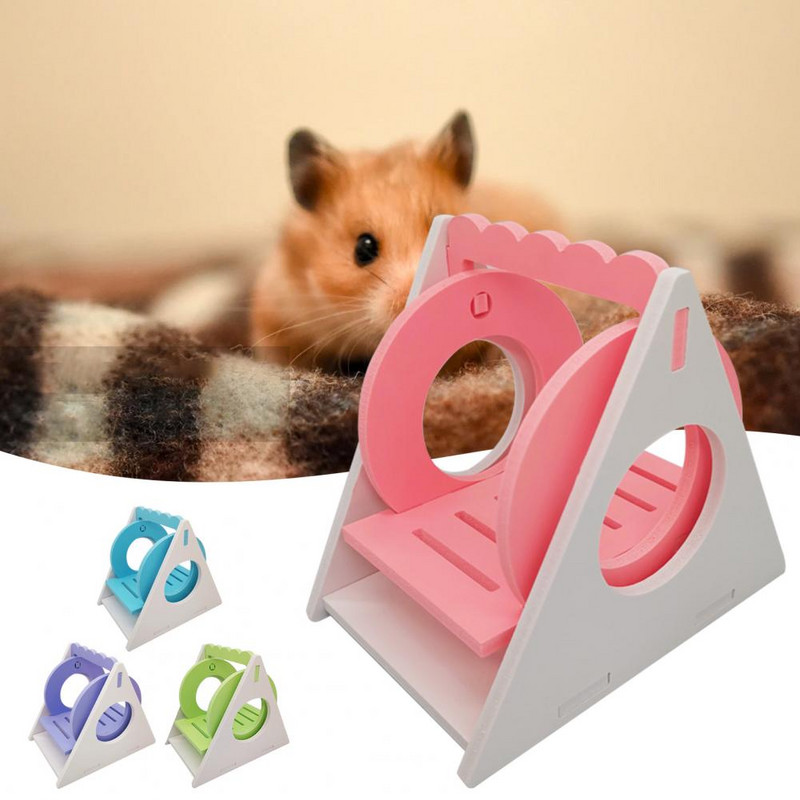 Articole pentru animale de companie de jucărie Leagăn de hamster din PVC DIY Antrenament sportiv Leagăn de hamster multicolor Gerbili Sobolani Chinchilla Articole pentru animale de companie