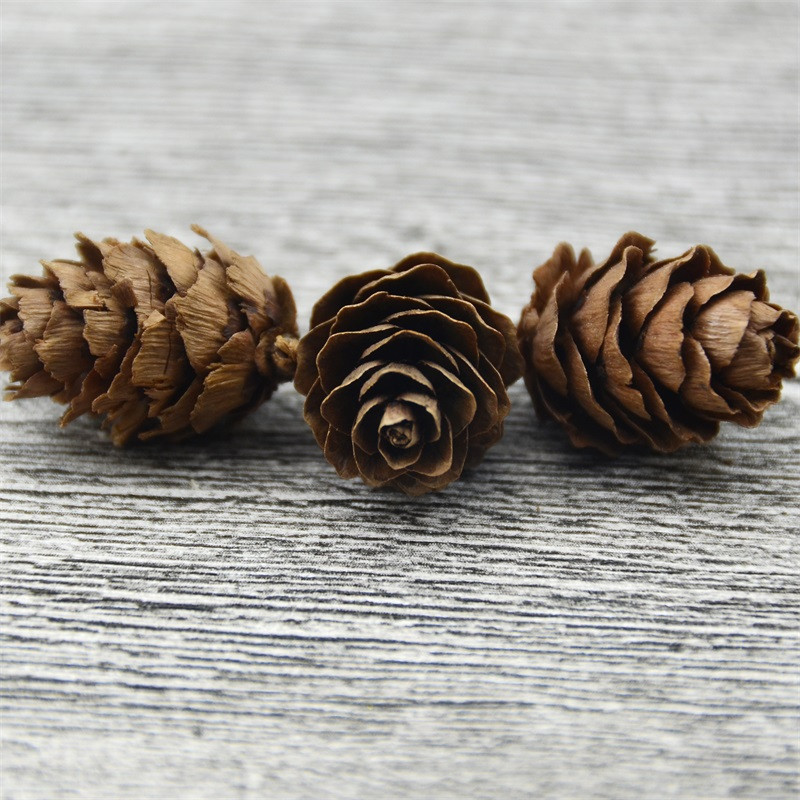 Ieftin 50 buc simulare de fructe artificiale nuci de pin nunta decorare petrecere de Craciun, gradina de familie, bricolaj, coroane, accesorii