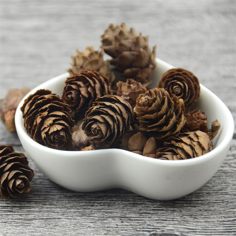 Ieftin 50 buc simulare de fructe artificiale nuci de pin nunta decorare petrecere de Craciun, gradina de familie, bricolaj, coroane, accesorii