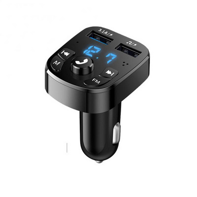 Q5 Πομπός αυτοκινήτου FM Bluetooth MP3 Audio Player Ασύρματο κιτ αυτοκινήτου Handsfree 18W PD Type-c Γρήγορος διπλός φορτιστής USB Auto Electronics