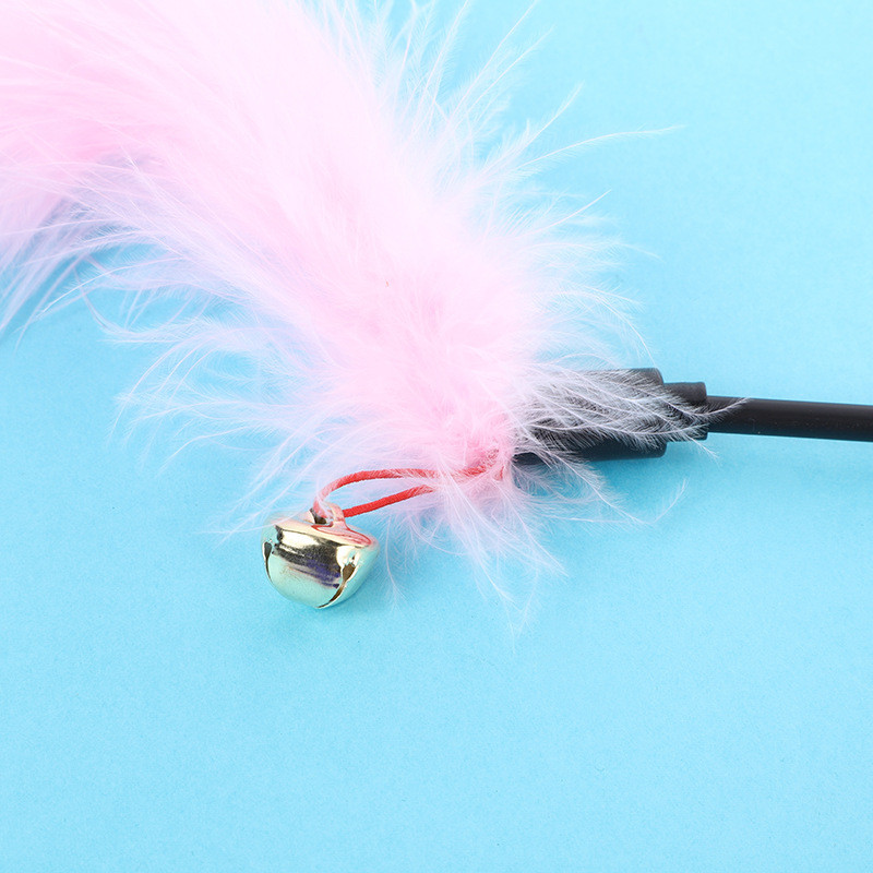 Jucării pentru animale de companie Jucării pentru pisici Bandă de plus Distracție Băț pentru pisici Jucării interactive pentru ameliorarea plictiselii Accesorii pentru pisici Accesorii pentru animale de companie