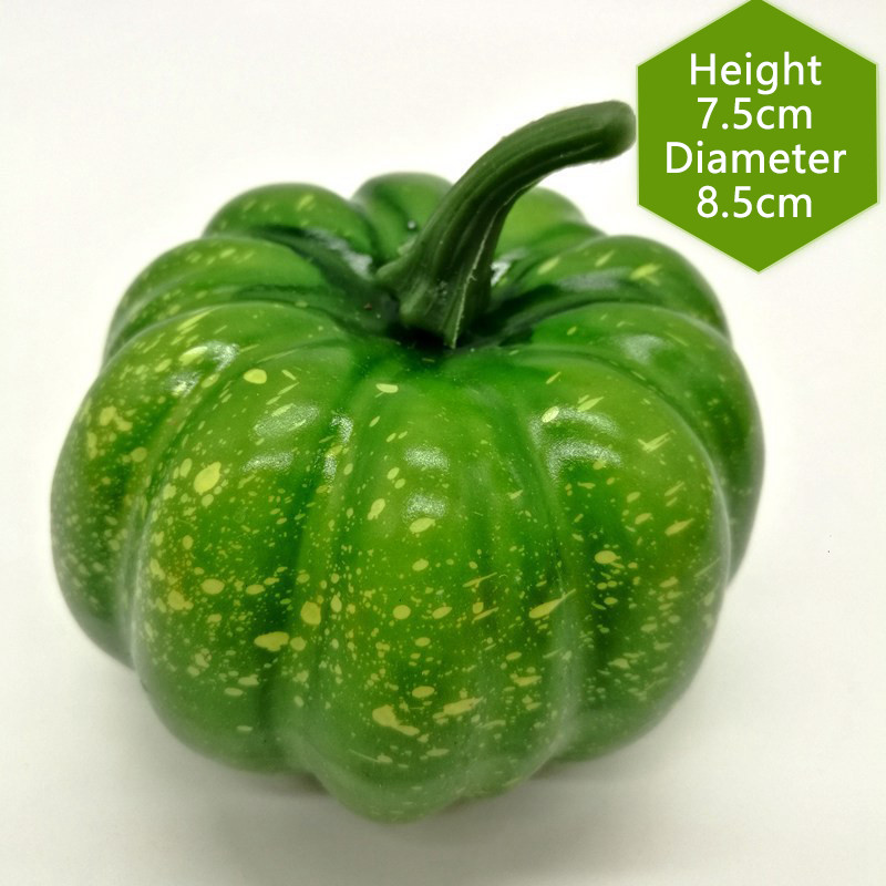 Linksmo Helovino Dirbtinis moliūgas Netikras modeliavimas Daržovių dekoravimas Namams Helovino rekvizitas „Pasidaryk pats“ amatai Moliūgų dekoravimas