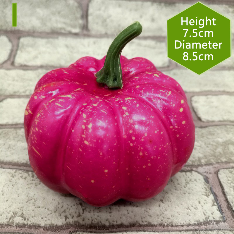 Linksmo Helovino Dirbtinis moliūgas Netikras modeliavimas Daržovių dekoravimas Namams Helovino rekvizitas „Pasidaryk pats“ amatai Moliūgų dekoravimas