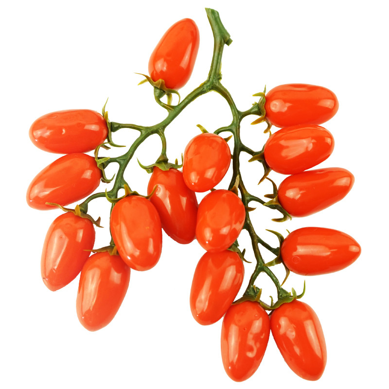 1 buc simulare de fructe false rosii cirese decor de petrecere acasa, accesoriu fotografic, sfoară de fructe artificiale, spumă, recuzită pentru decorarea fructelor false