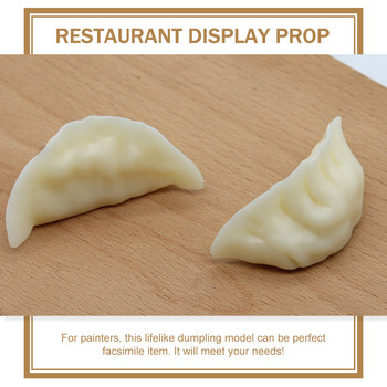 Dumpling Play Model Props Προσομοίωση κουζίνας Ψεύτικη τεχνητή διακόσμηση Photographytoys προσποιούνται ρεαλιστικά αξεσουάρ διακόσμησης