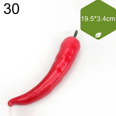 Vairāku stilu mini simulācija mākslīgie dārzeņi pipari ķirbji ķiploki viltoti augļi bērni bērniem dāvanu griešanas rotaļlieta mājas dekorēšana