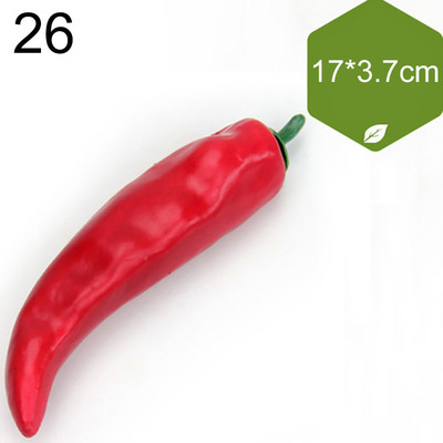 Vairāku stilu mini simulācija mākslīgie dārzeņi pipari ķirbji ķiploki viltoti augļi bērni bērniem dāvanu griešanas rotaļlieta mājas dekorēšana