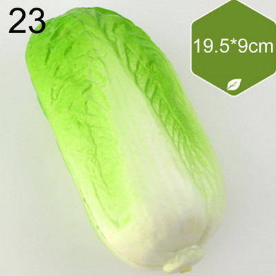 Vairāku stilu mini simulācija mākslīgie dārzeņi pipari ķirbji ķiploki viltoti augļi bērni bērniem dāvanu griešanas rotaļlieta mājas dekorēšana