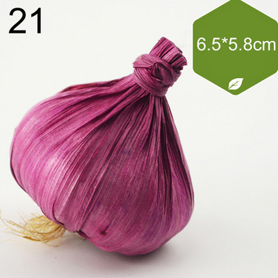 Vairāku stilu mini simulācija mākslīgie dārzeņi pipari ķirbji ķiploki viltoti augļi bērni bērniem dāvanu griešanas rotaļlieta mājas dekorēšana