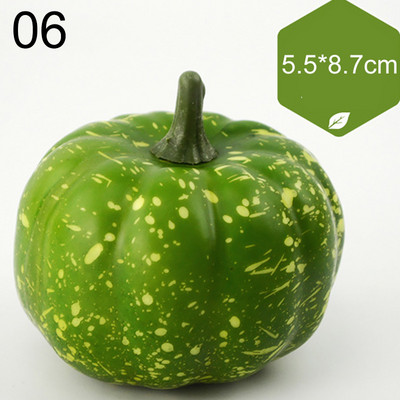 Vairāku stilu mini simulācija mākslīgie dārzeņi pipari ķirbji ķiploki viltoti augļi bērni bērniem dāvanu griešanas rotaļlieta mājas dekorēšana