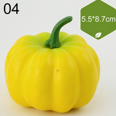 Vairāku stilu mini simulācija mākslīgie dārzeņi pipari ķirbji ķiploki viltoti augļi bērni bērniem dāvanu griešanas rotaļlieta mājas dekorēšana