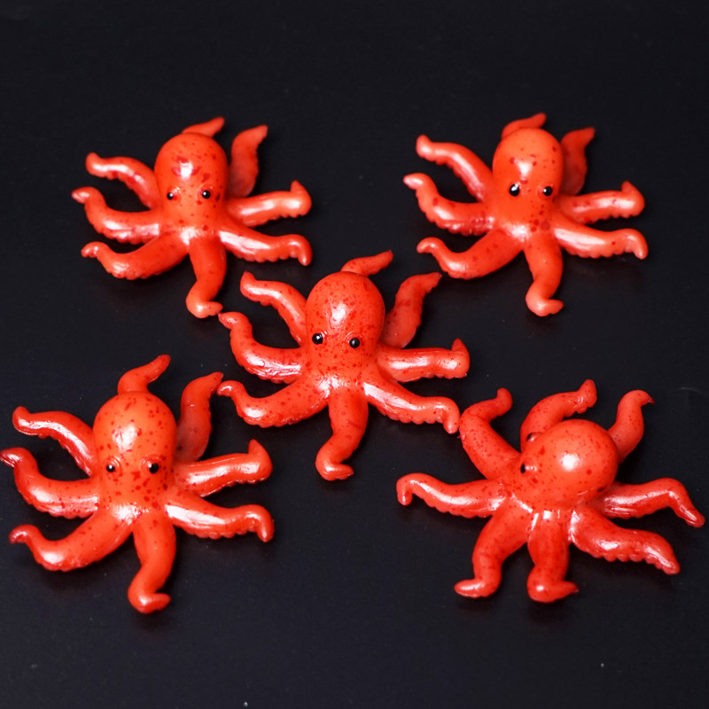 Alimente și legume artificiale Simulare de caracatiță Model de material pentru oală fierbinte Fructe de mare Simulare de produs acvatic Grătar Picioare de calmar