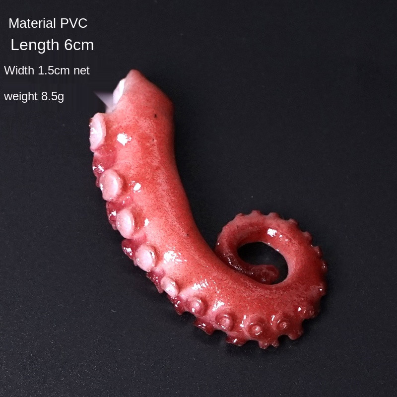 Alimente și legume artificiale Simulare de caracatiță Model de material pentru oală fierbinte Fructe de mare Simulare de produs acvatic Grătar Picioare de calmar