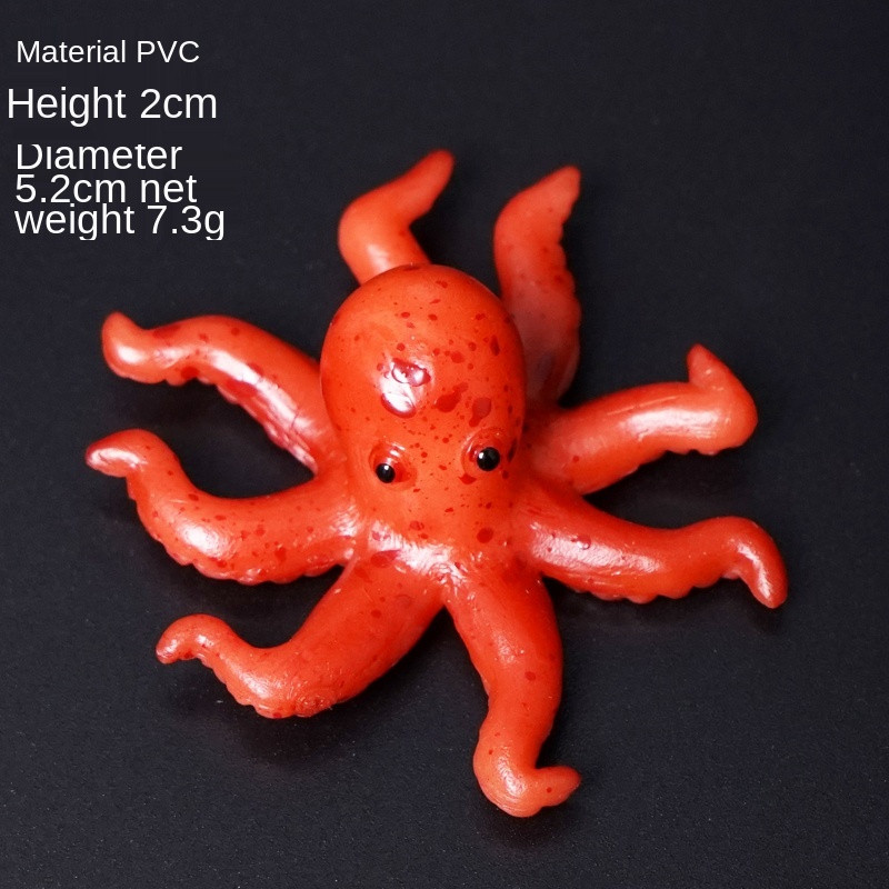 Alimente și legume artificiale Simulare de caracatiță Model de material pentru oală fierbinte Fructe de mare Simulare de produs acvatic Grătar Picioare de calmar