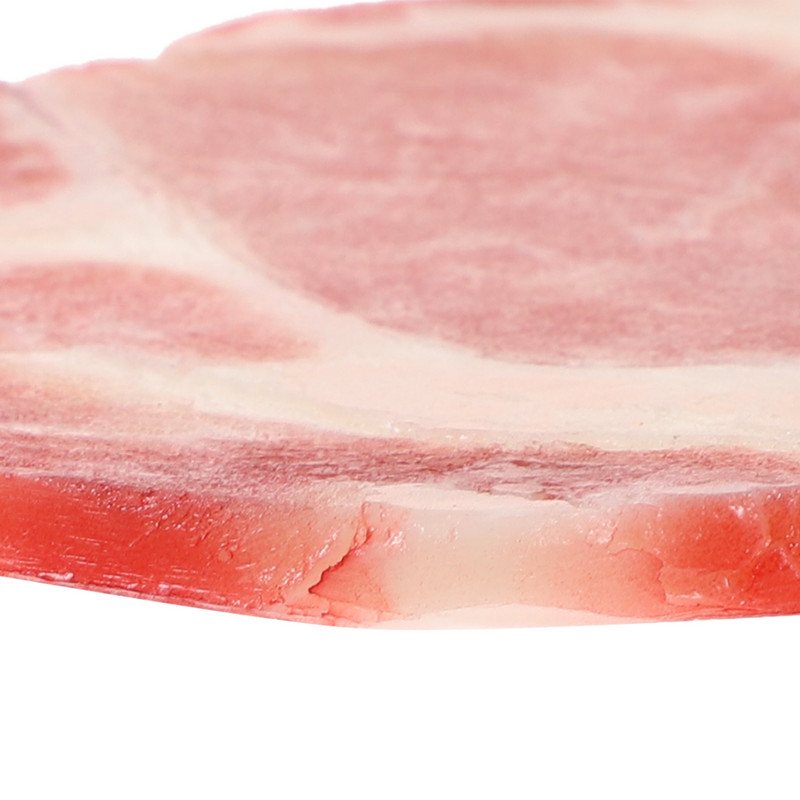Carne de vită artificială Carne de vită falsă Felii de carne de vită realiste simulate Carne falsă Mâncare Prop