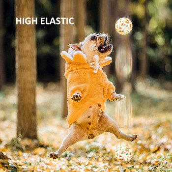 Παιχνίδι για σκύλους κατοικίδιων ζώων Ελαφρύ μάσημα λαστιχένιας μπάλας υψηλής ελαστικής αντοχής στο δάγκωμα Διαδραστικά ιπτάμενα παιχνίδια για σκύλους Αξεσουάρ για κατοικίδια
