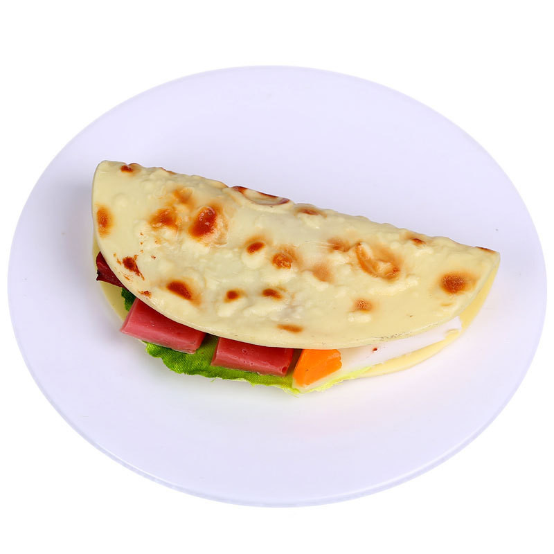 Recuzită alimentară de simulare Model alimentar Gustări de clătite Recuzită de film Model de fereastră Decorare magazin