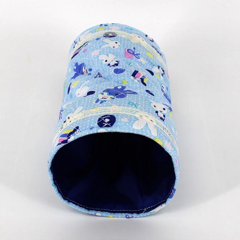 Model drăguț de desene animate hamster jucărie tunel mic animale de companie desene animate tuburi pentru animale de companie cuib pat pentru iepuri dihori cobai animale mici