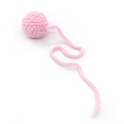Funny Cats Λούτρινο παιχνίδι Μάλλινο Fleece Ball Kittens Teething Ball Interactive Chewing Rattles Διαδραστικά προϊόντα για γάτες για δώρα για κατοικίδια