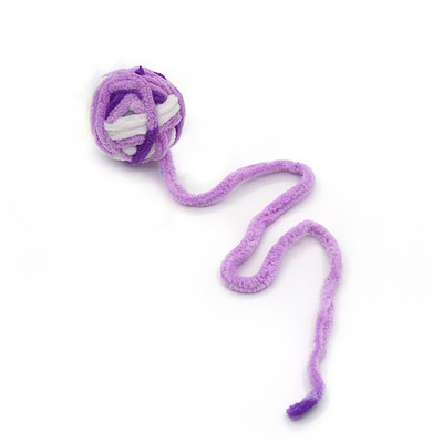 Funny Cats Λούτρινο παιχνίδι Μάλλινο Fleece Ball Kittens Teething Ball Interactive Chewing Rattles Διαδραστικά προϊόντα για γάτες για δώρα για κατοικίδια