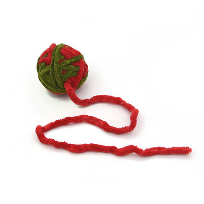 Funny Cats Λούτρινο παιχνίδι Μάλλινο Fleece Ball Kittens Teething Ball Interactive Chewing Rattles Διαδραστικά προϊόντα για γάτες για δώρα για κατοικίδια