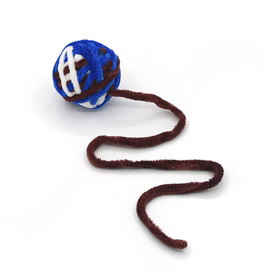Funny Cats Λούτρινο παιχνίδι Μάλλινο Fleece Ball Kittens Teething Ball Interactive Chewing Rattles Διαδραστικά προϊόντα για γάτες για δώρα για κατοικίδια