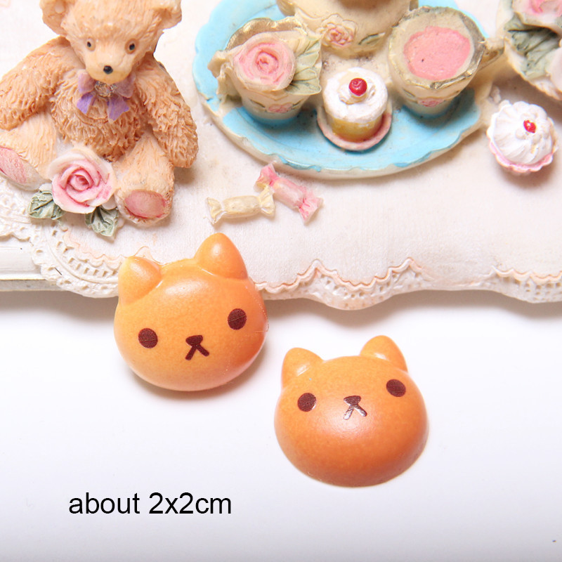 5 bucăți simulare Hamburger Puff Pâine prăjită Ornamente pentru mâncare falsă Urs în miniatură căpșuni Puf Hamburger Artificial Accesoriu DIY