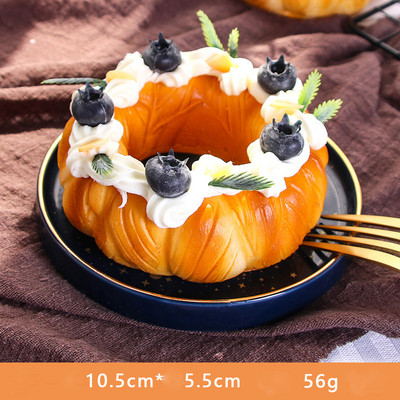 1 ΤΕΜ. Επιδόρπιο τεχνητού ντόνατ Fake Food Decoration Photography Pro Food Simulation Cake Model Tea Table Decoration CK007