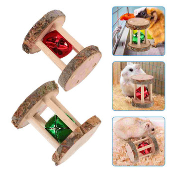 2 τμχ Hamster Chew Toy Puppy Toys Bunny Rabbits Teeth Molar Puppies Αθλητικά χάμστερ