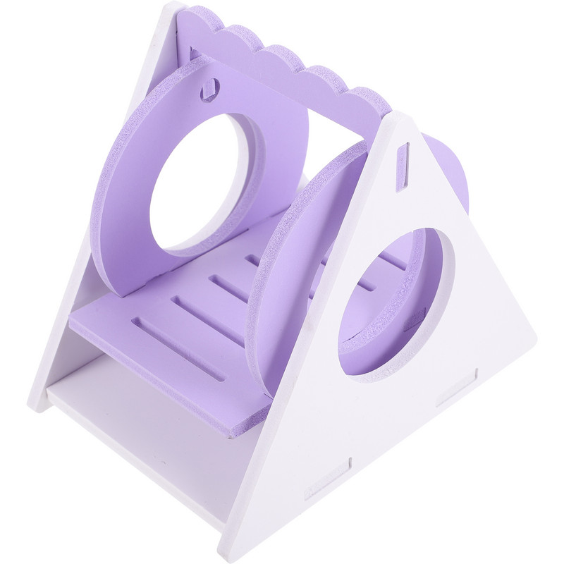 Hörcsög hintajáték mókus játékszer kisállat kellék Guinea pihenőház ketrec búvóhely Kis PVC játékok játszanak