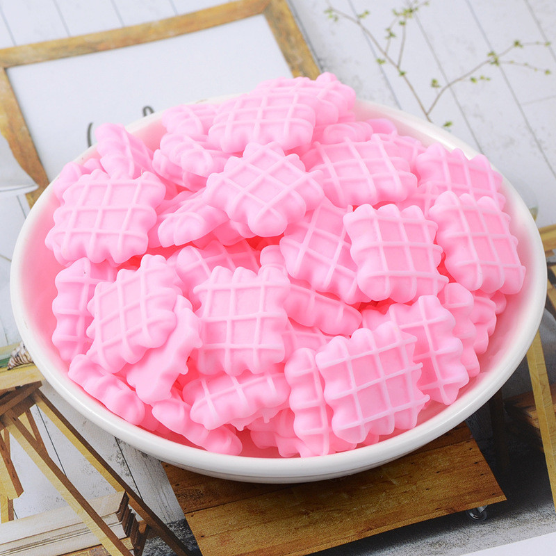 10db Mesterséges süti Faux süti modell Hamis ételforma otthoni hamis keksz hamis étel desszert sütés díszítő asztal fotó kellékek