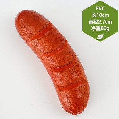 1 τεμ. Artificial Foods PVC Simulation Sausage Hot dog Props Food Decorative Toys Prop for Fake Food Photography Props Decor