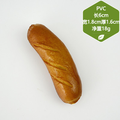 1 τεμ. Artificial Foods PVC Simulation Sausage Hot dog Props Food Decorative Toys Prop for Fake Food Photography Props Decor