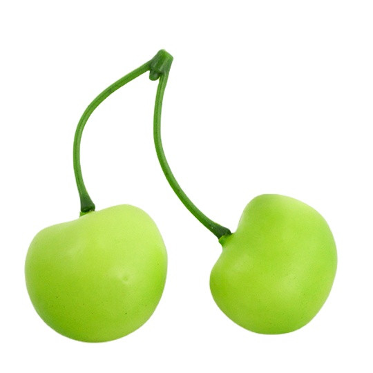 1 buc. Model de fructe artificiale de cireșe false, ornament de cireșe, artizanat, accesorii pentru fotografie, decorațiuni pentru petrecerea de nuntă.
