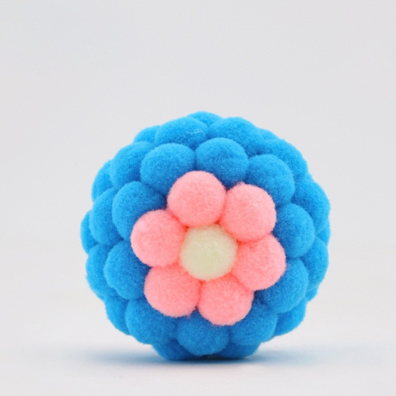 Kisállat macskajáték plüsslabda ugrató macskajáték Színes cicajátékok Molar Chew Játék Catch Interaktív bolus Kis golyós állatkellékek