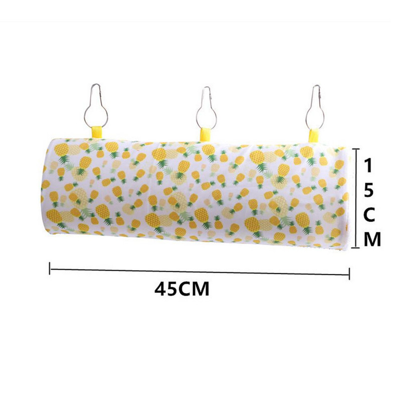 Kisállat csatorna fészek szuper puha, meleg függő függőágy búvóalagút hörcsög tengerimalac papagáj mókus számára